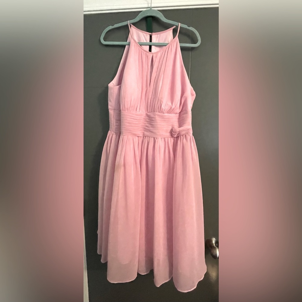 🍬Candy pink cute formal dress. - Picture 5 of 13